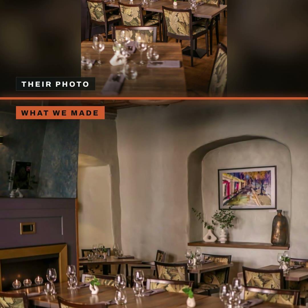 Restaurant — atmosphere Split Proof reel